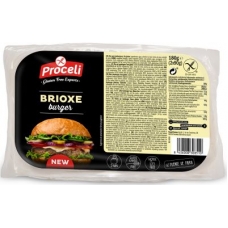 Brood, "hamburger" broodjes afbakken, 2 x ca. 90 g. Proceli  1.62 g eiwitten per STUK